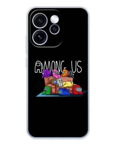 Чохол для OPPO Reno 15 Pro з картинкою «Логотип Among Us»