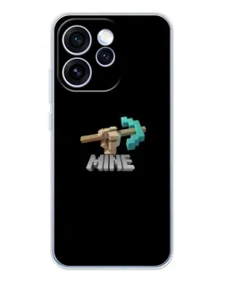 Чехол для OPPO Reno 15 Pro с картинкой «Алмазная кирка»