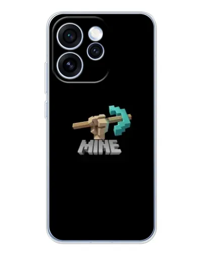 Чехол для OPPO Reno 15 Pro с картинкой «Алмазная кирка»