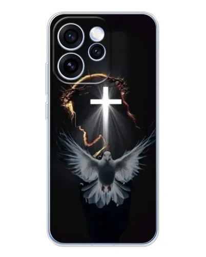 Чехол для OPPO Reno 15 Pro с картинкой «Голубь и Свет»