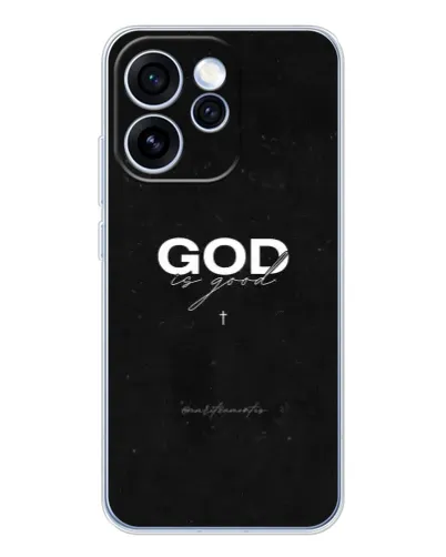 Чехол для OPPO Reno 15 Pro с картинкой «GOD — Бог над всем»