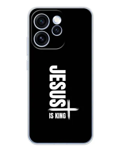 Чехол для OPPO Reno 15 Pro с картинкой «Вертикаль веры Jesus»
