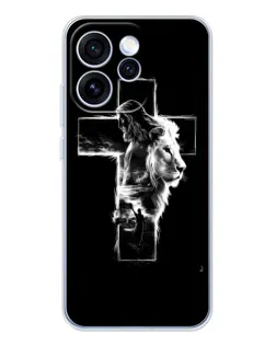 Чехол для OPPO Reno 15 Pro с картинкой «Сияющий крест Jesus» Чехол для OPPO Reno 15 Pro с картинкой «Сияющий крест Jesus»
