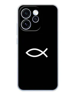 Чехол для OPPO Reno 15 Pro с картинкой «Символ рыбы Jesus» Чехол для OPPO Reno 15 Pro с картинкой «Символ рыбы Jesus»