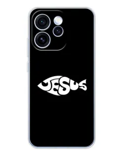 Чехол для OPPO Reno 15 Pro с картинкой «Рыба Jesus» Чехол для OPPO Reno 15 Pro с картинкой «Рыба Jesus»