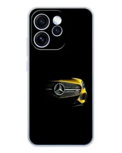 Чехол для OPPO Reno 15 Pro с картинкой «Mercedes — ретро стиль»