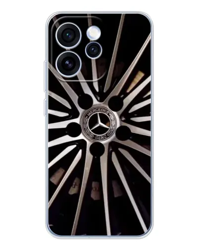 Чехол для OPPO Reno 15 Pro с картинкой «Диск Mercedes»