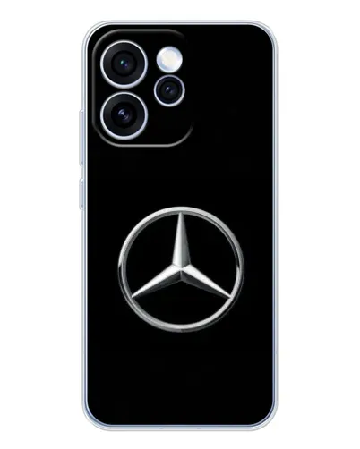 Чехол для OPPO Reno 15 Pro с картинкой «Mercedes классический лого»