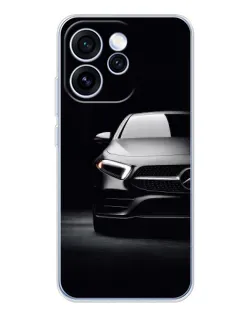 Чехол для OPPO Reno 15 Pro с картинкой «Свет фар Mercedes»