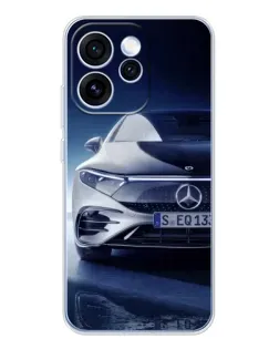 Чехол для OPPO Reno 15 Pro с картинкой «Mercedes EQ — будущее»