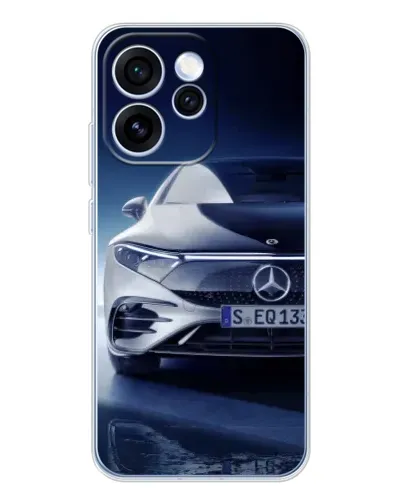 Чехол для OPPO Reno 15 Pro с картинкой «Mercedes EQ — будущее»