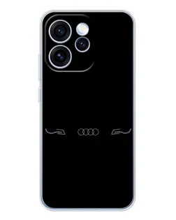 Чохол для OPPO Reno 15 Pro з картинкою «Audi — світловий підпис» Чохол для OPPO Reno 15 Pro з картинкою «Audi — світловий підпис»