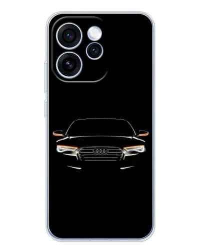 Чохол для OPPO Reno 15 Pro з картинкою «Audi — нічний контур»