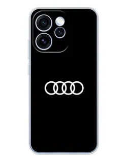 Чохол для OPPO Reno 15 Pro з картинкою «Audi White Logo»