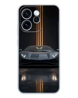Чохол для OPPO Reno 15 Pro з картинкою «Lamborghini золоті лінії» Чохол для OPPO Reno 15 Pro з картинкою «Lamborghini золоті лінії»