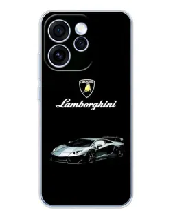 Чехол для OPPO Reno 15 Pro с картинкой «Логотип Lamborghini классика»