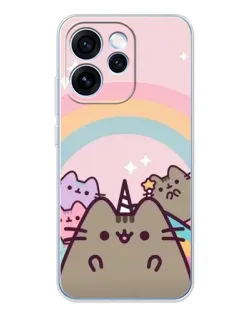 Чохол для OPPO Reno 15 Pro з картинкою «Єдиноріг Pusheen»