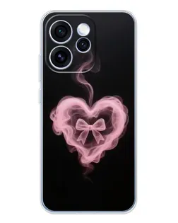 Чехол для OPPO Reno 15 Pro с картинкой «Дымчатое сердце»