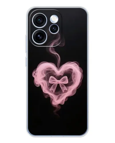 Чехол для OPPO Reno 15 Pro с картинкой «Дымчатое сердце»