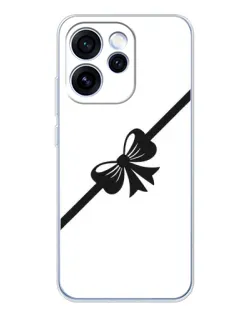 Чехол для OPPO Reno 15 Pro с картинкой «Диагональный бант»