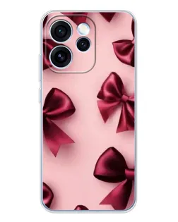 Чехол для OPPO Reno 15 Pro с картинкой «Бордовый атлас»