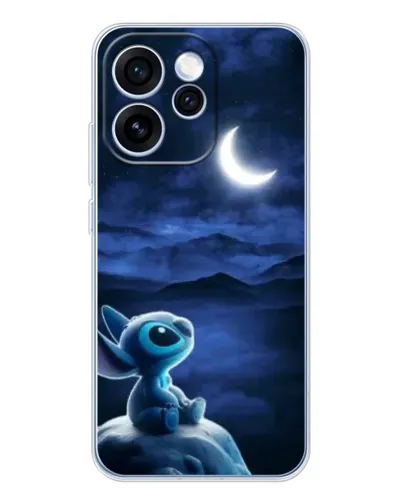 Чехол для OPPO Reno 15 Pro с картинкой «Лунная ночь Стича»