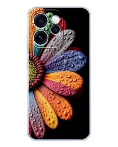 Чехол для OPPO Reno 15 Pro с картинкой «Радужный цветок»