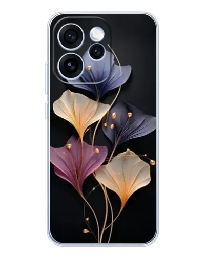 Чехол для OPPO Reno 15 Pro с картинкой «Лиловые цветы грации»