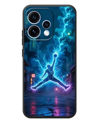 Чехол для OPPO Reno 15 с картинкой «Jordan Gold Jumpman»