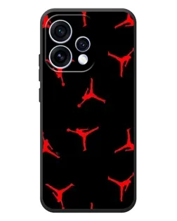 Чохол для OPPO Reno 15 з картинкою «Jordan Red Pattern»