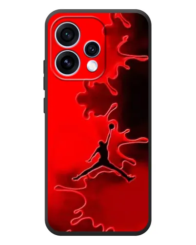Чехол для OPPO Reno 15 с картинкой «Jordan Red Smoke»