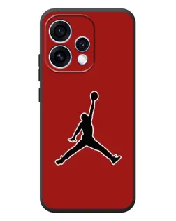 Чехол для OPPO Reno 15 с картинкой «Jordan Red Back»