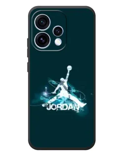 Чехол для OPPO Reno 15 с картинкой «Jordan Blue Fire»