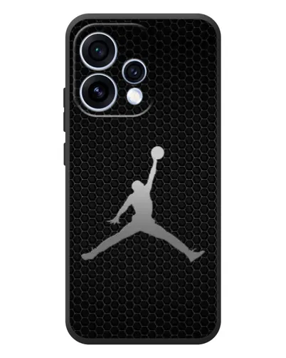 Чехол для OPPO Reno 15 с картинкой «Jordan Dark Carbon»