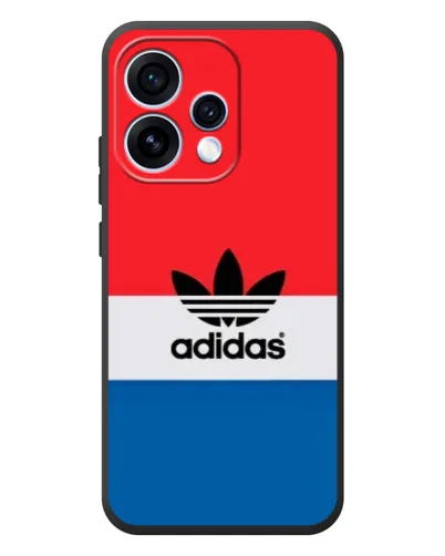 Чехол для OPPO Reno 15 с картинкой «Ретро блоки Adidas»