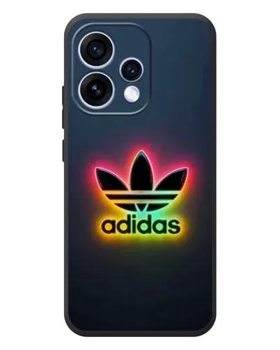 Чехол для OPPO Reno 15 с картинкой «Неоновый Adidas»