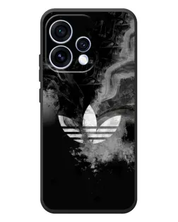 Чехол для OPPO Reno 15 с картинкой «Абстрактный дым Adidas»