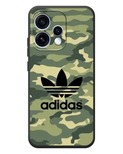 Чехол для OPPO Reno 15 с картинкой «Милитари стиль Adidas»