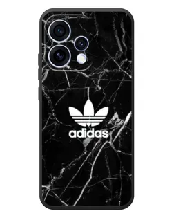 Чехол для OPPO Reno 15 с картинкой «Белый мрамор Adidas»