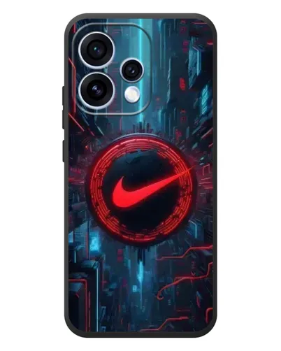 Чехол для OPPO Reno 15 с картинкой «Техногенный стиль Nike» Чехол для OPPO Reno 15 с картинкой «Техногенный стиль Nike»