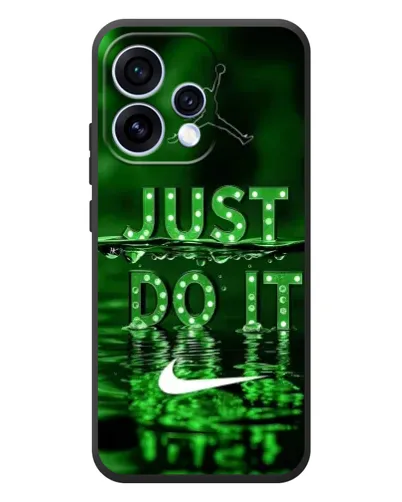 Чехол для OPPO Reno 15 с картинкой «Зеленый неоновый Nike» Чехол для OPPO Reno 15 с картинкой «Зеленый неоновый Nike»