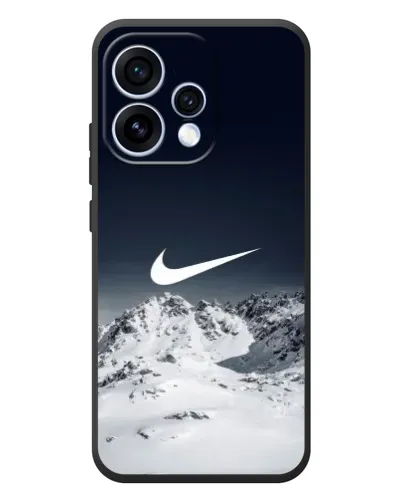 Чехол для OPPO Reno 15 с картинкой «Nike — зимние горы» Чехол для OPPO Reno 15 с картинкой «Nike — зимние горы»