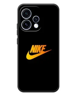 Чехол для OPPO Reno 15 с картинкой «Золотой логотип Nike»