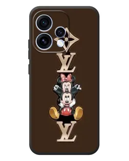 Чехол для OPPO Reno 15 с картинкой «LV и Микки Маус»