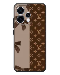 Чехол для OPPO Reno 15 с картинкой «Louis Vuitton — банты»