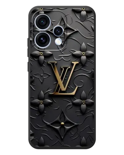 Чехол для OPPO Reno 15 с картинкой «Кожаная текстура LV»