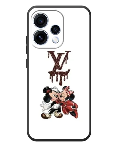Чехол для OPPO Reno 15 с картинкой «LV и Микки Маус»