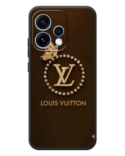 Чехол для OPPO Reno 15 с картинкой «LV — золотая печать»