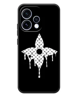 Чехол для OPPO Reno 15 с картинкой «Цветочная монограмма»