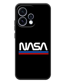 Чохол для OPPO Reno 15 з картинкою «NASA — класика Red Blue»